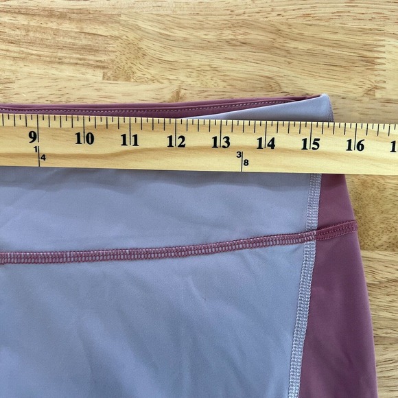 Outdoor Voices Zoom 7/8 Length Colorblock Leggings TechSweat Purple Size XL - Picture 11 of 16